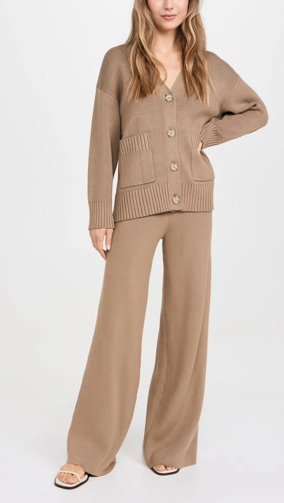 Splendid Splendid x Cella Jane Wide Leg Sweater Pants 4