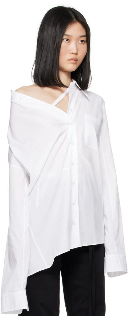 ANN DEMEULEMEESTER White Jula Shirt 4