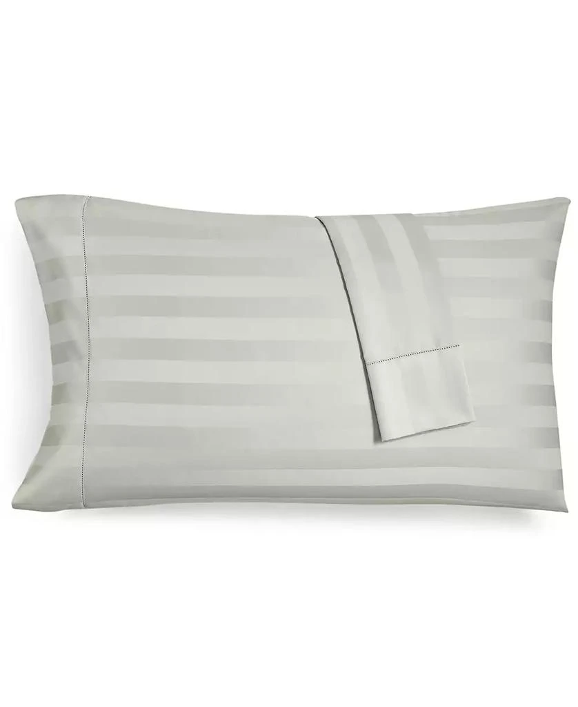 Charter Club LAST ACT! 1.5" Stripe 550 Thread Count 100% Cotton Pillowcase Pair, King, Exclusively at Macy’s 1