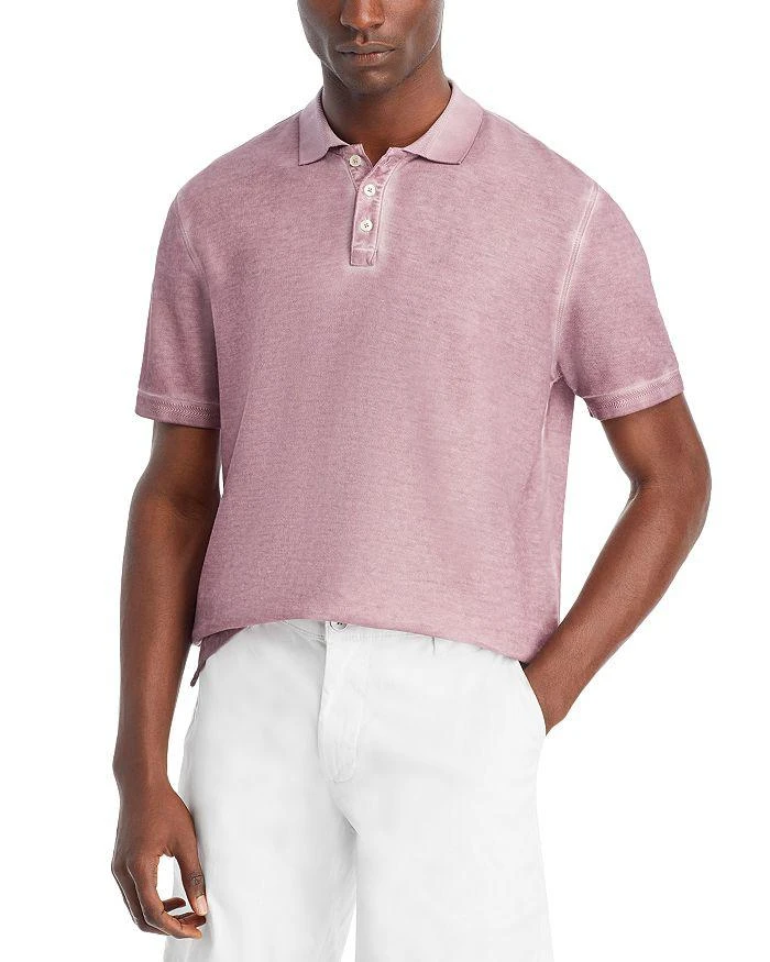 ATM Anthony Thomas Melillo Mineral Wash Polo Shirt 1
