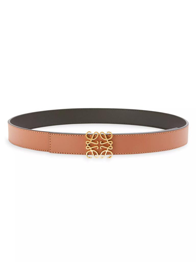 LOEWE Reversible Anagram Leather Belt