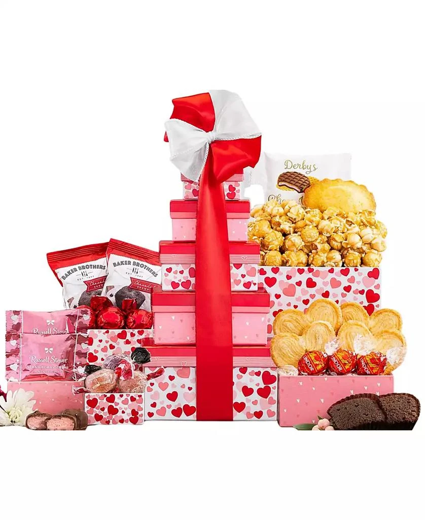 Wine Country Gift Baskets Valentine
s Day Chocolate Gift Tower, 10-Pc.