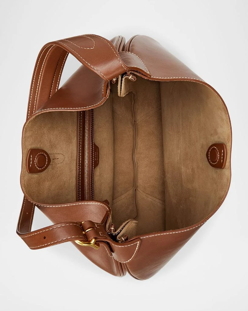 Ralph Lauren Polo ID Medium Leather Shoulder Bag 3