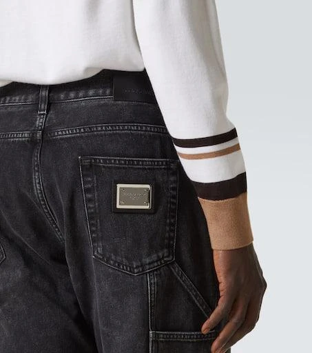 Dolce 
Gabbana Mid-rise straight jeans 5