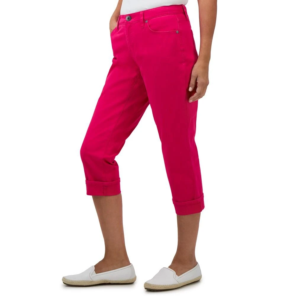 Style & Co Petite Curvy-Fit Mid Rise Cuffed Capri Jeans, Created for Macy's 3