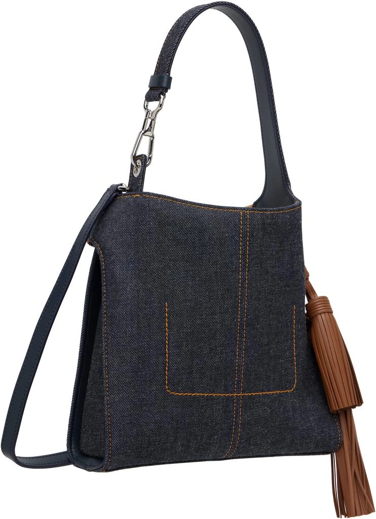 Givenchy Navy Mini Belted Denim Bag 3