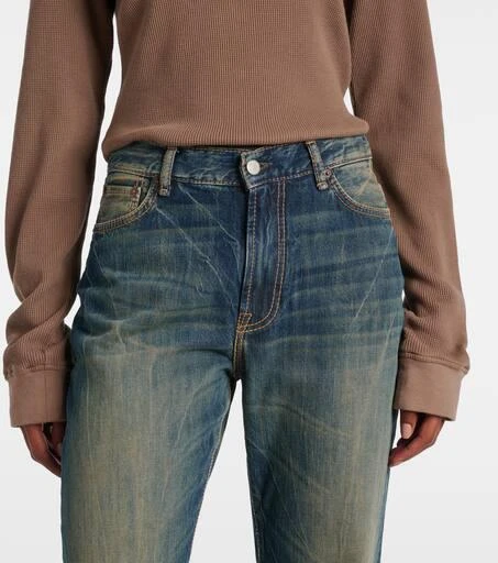 Acne Studios 2024F high-rise bootcut jeans 4
