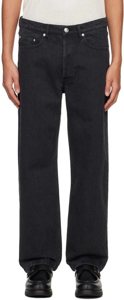 A.P.C. Black Achille Jeans 1
