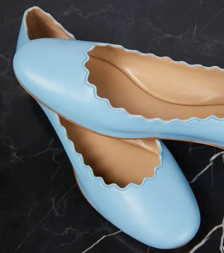 Chloé Lauren leather ballet flats 6