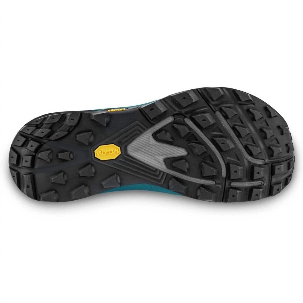 Topo Athletic Women's Trailventure Waterproof Hiking Boots - Wide Width In Teal, Gold 3