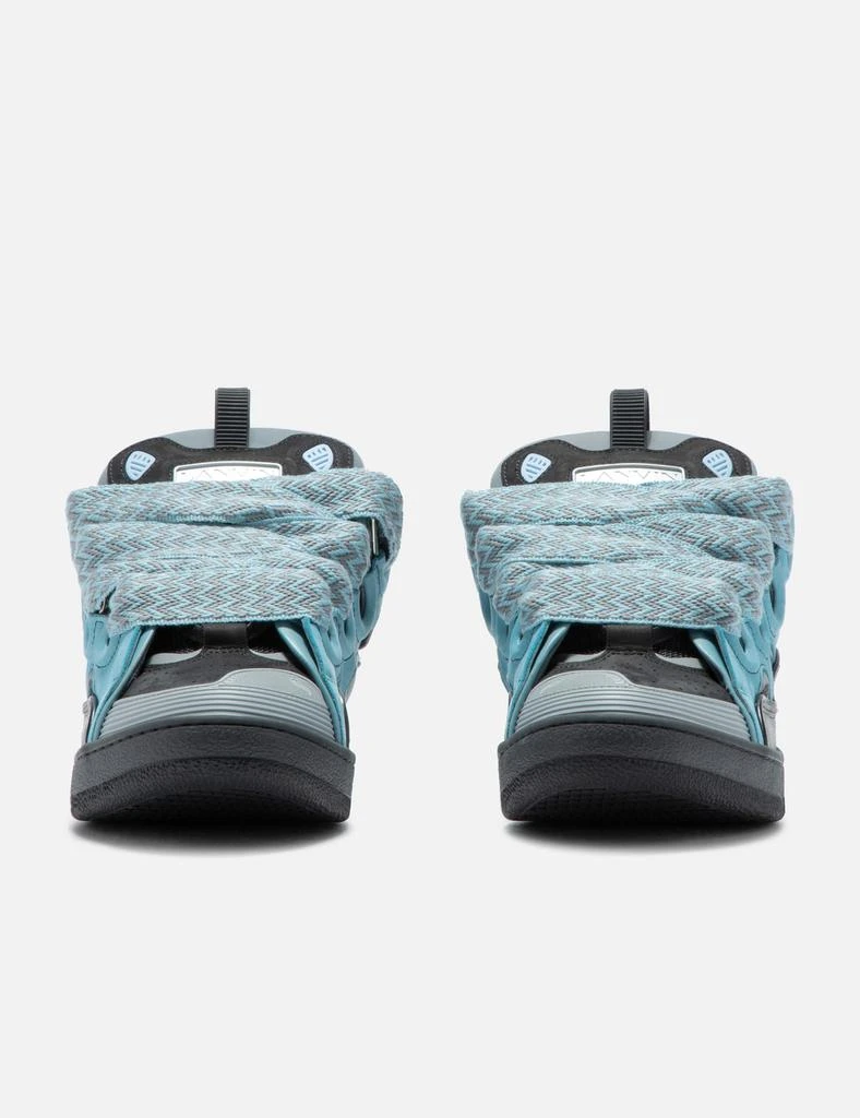 Lanvin Leather Curb Sneakers 2