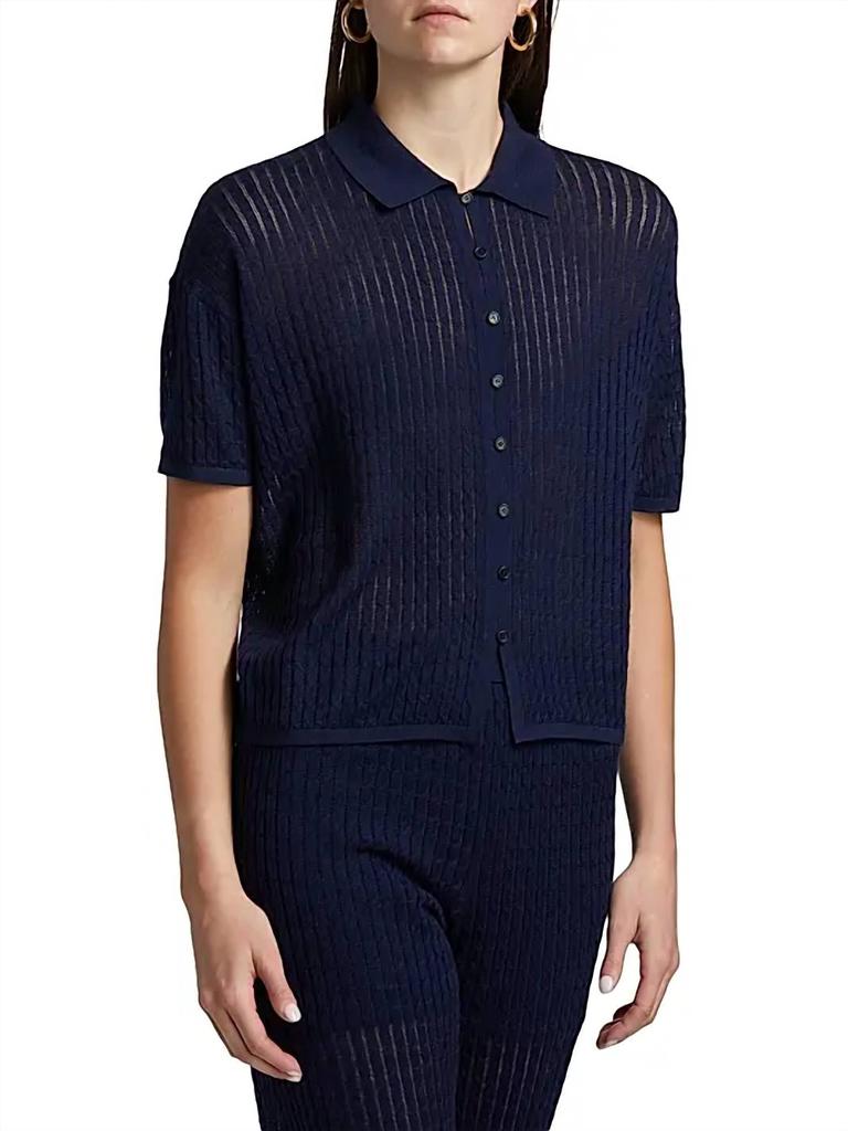 Naadam Naadam - Short-sleeve Button-up Shirt