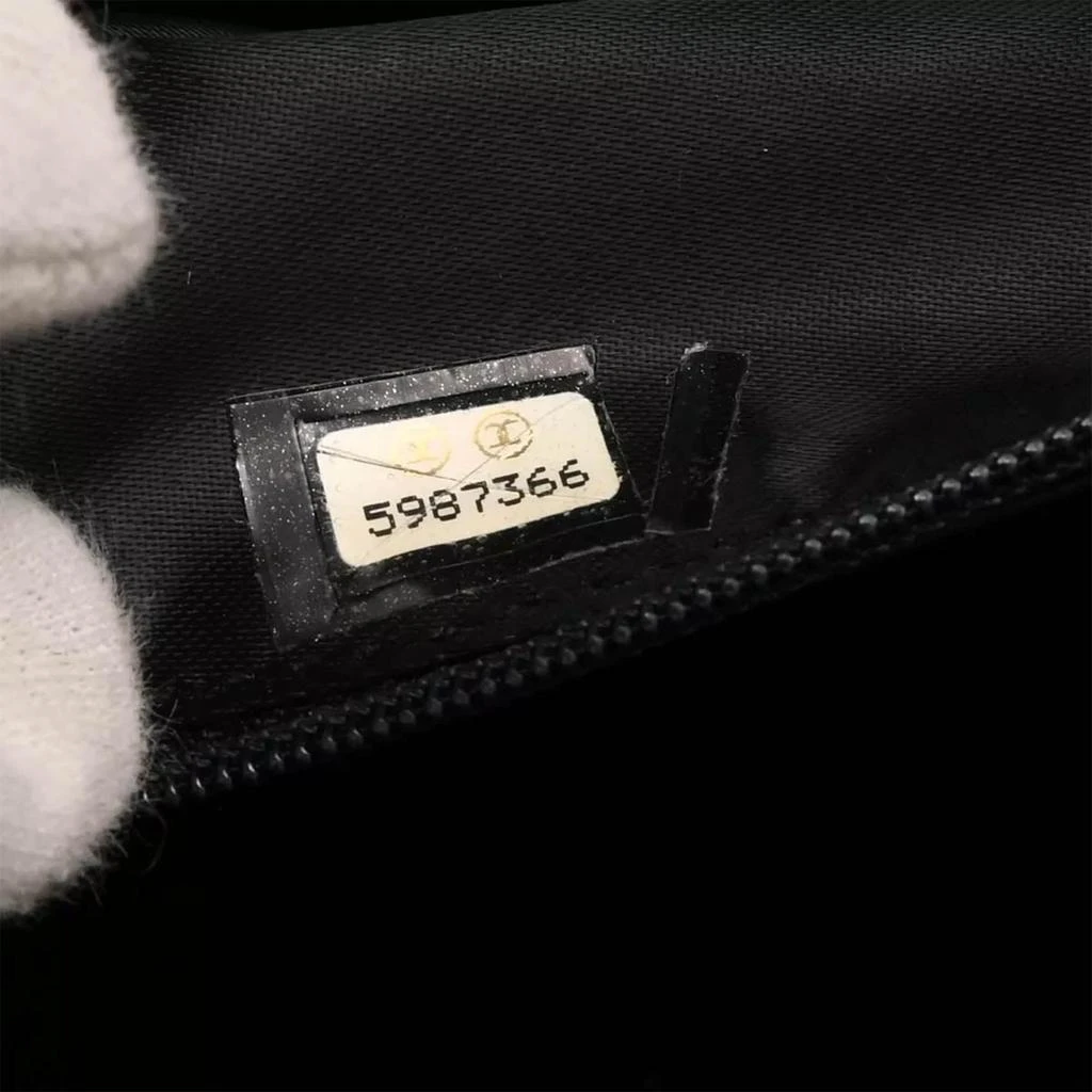 Chanel Chanel Black Calfskin Tote Bag 9