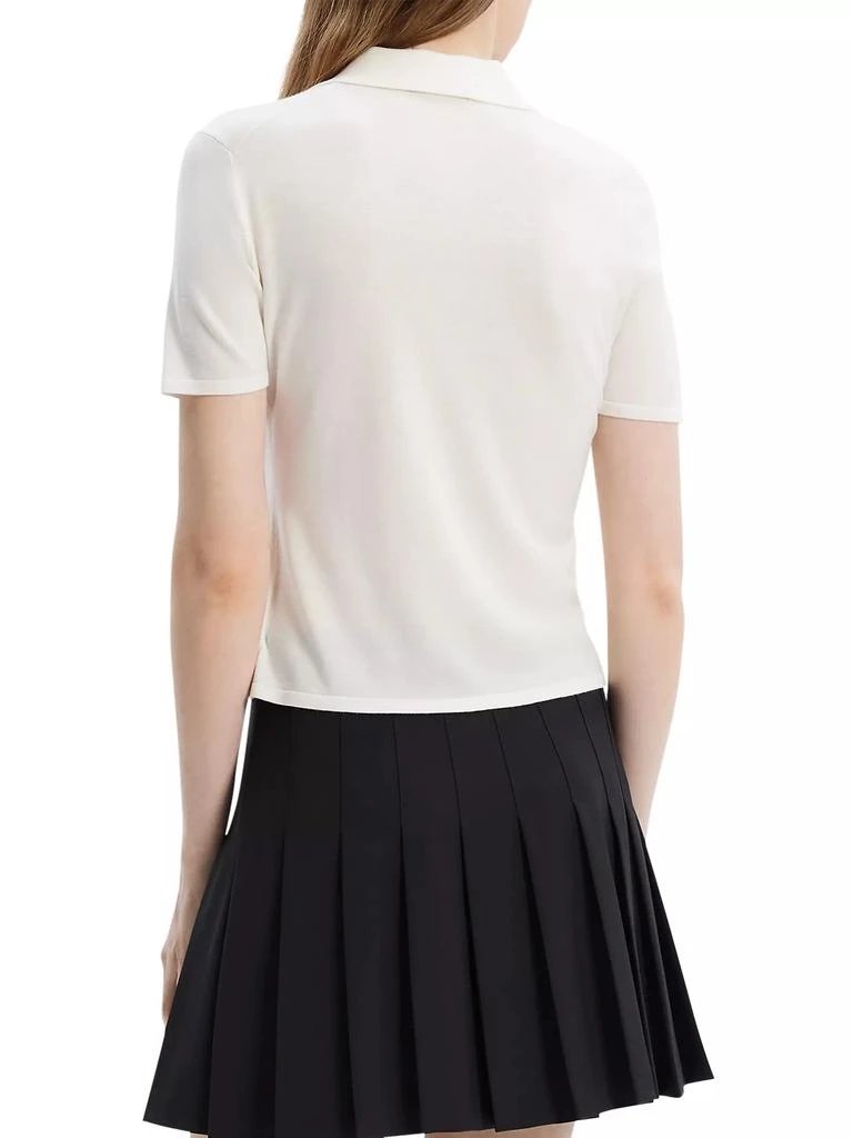 Theory Slim Wool Polo Shirt 5