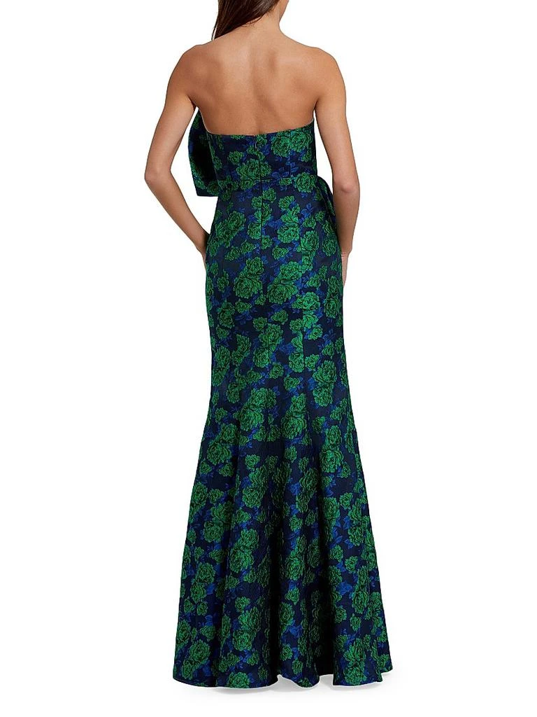Mac Duggal Bow-Detail Floral Brocade Strapless Gown - Dresses & Skirts -  Compare Prices from 7+ Stores - Free Shipping - BeyondStyle