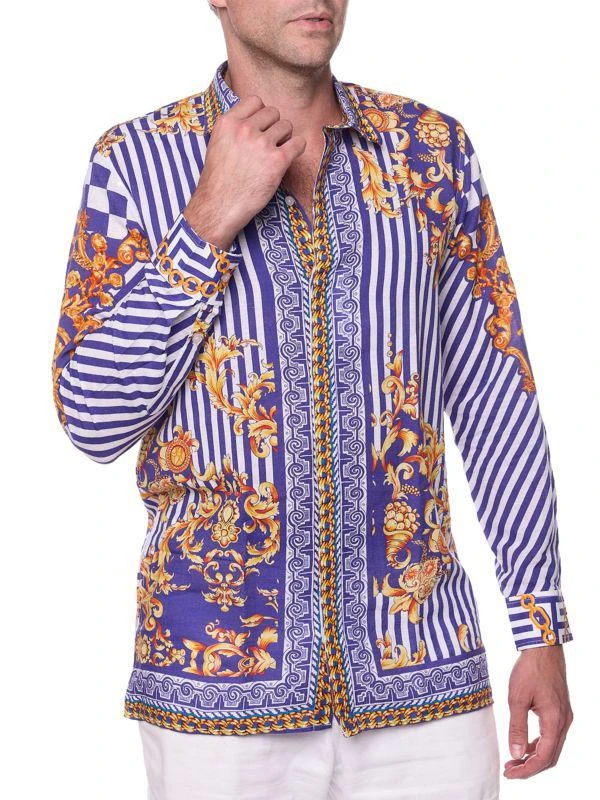 Ranee's Slim Fit Linen Blend Shirt 4