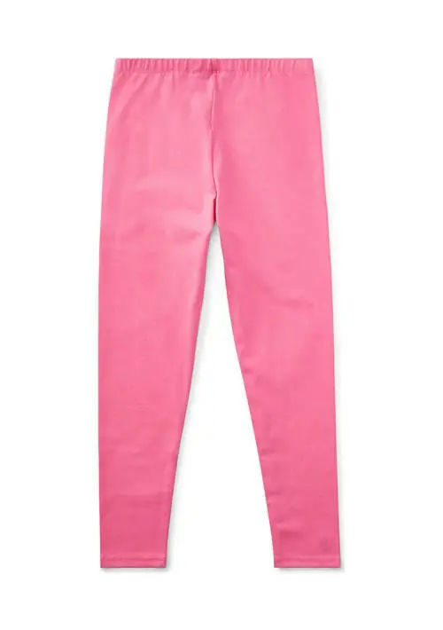 Ralph Lauren Girls 7-16 Stretch Cotton Jersey Leggings 2