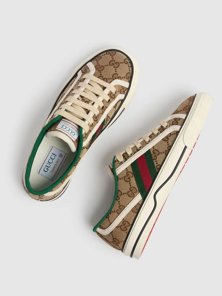 GUCCI 10mm Gucci Tennis 1977 Canvas Sneakers 2