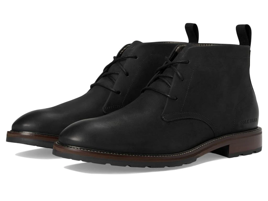 Cole Haan Chukka Boots Midland Lug Water Resistant Leather Black Cole Haan Men main image 2