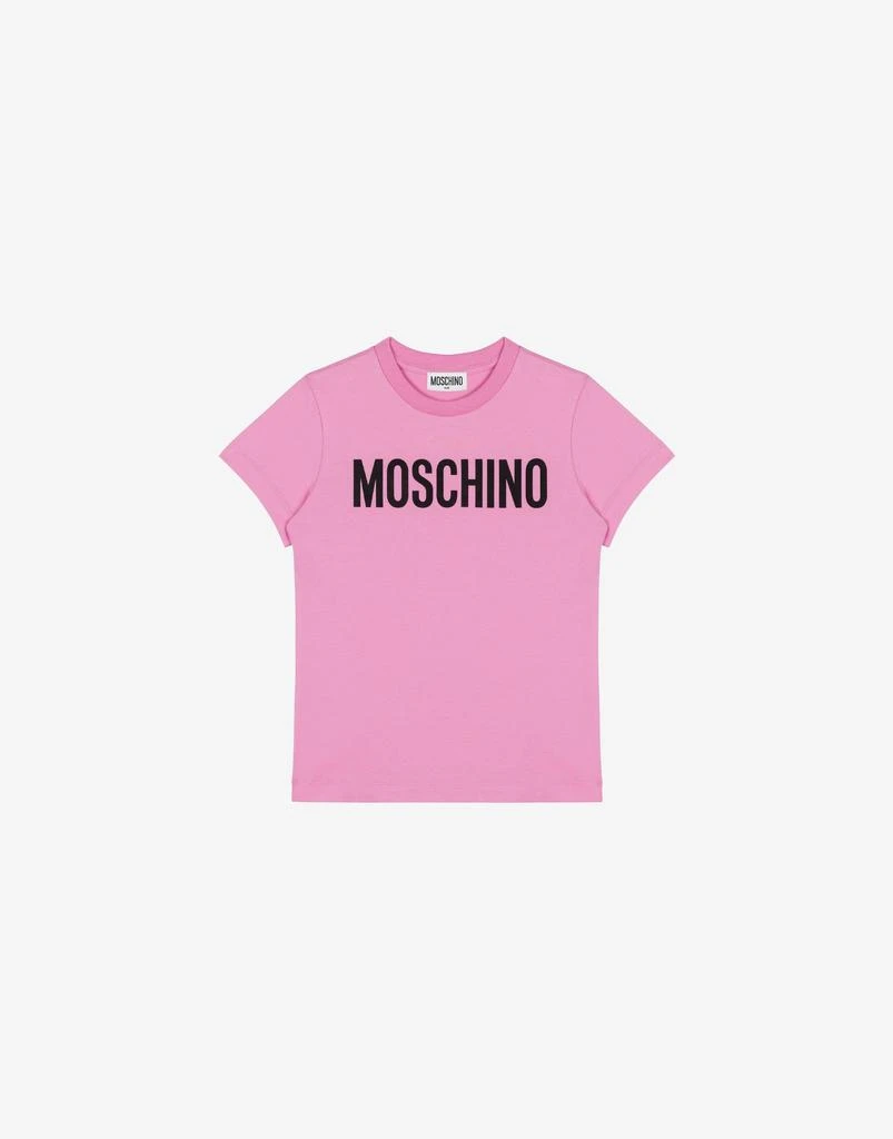 Moschino Jersey T-shirt Lettering Logo 1