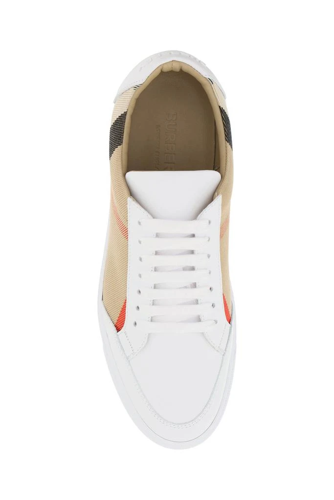 BURBERRY check sneakers 2