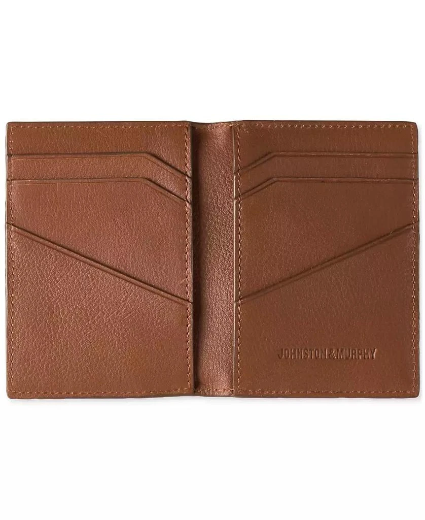 Johnston & Murphy Men's Pebbled Leather Bifold Wallet 2