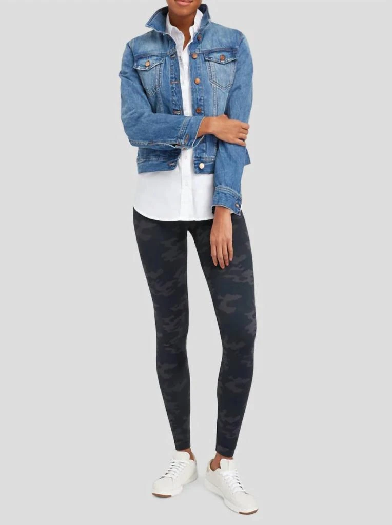 SPANX Spanx - Faux Leather Camo Leggings 1