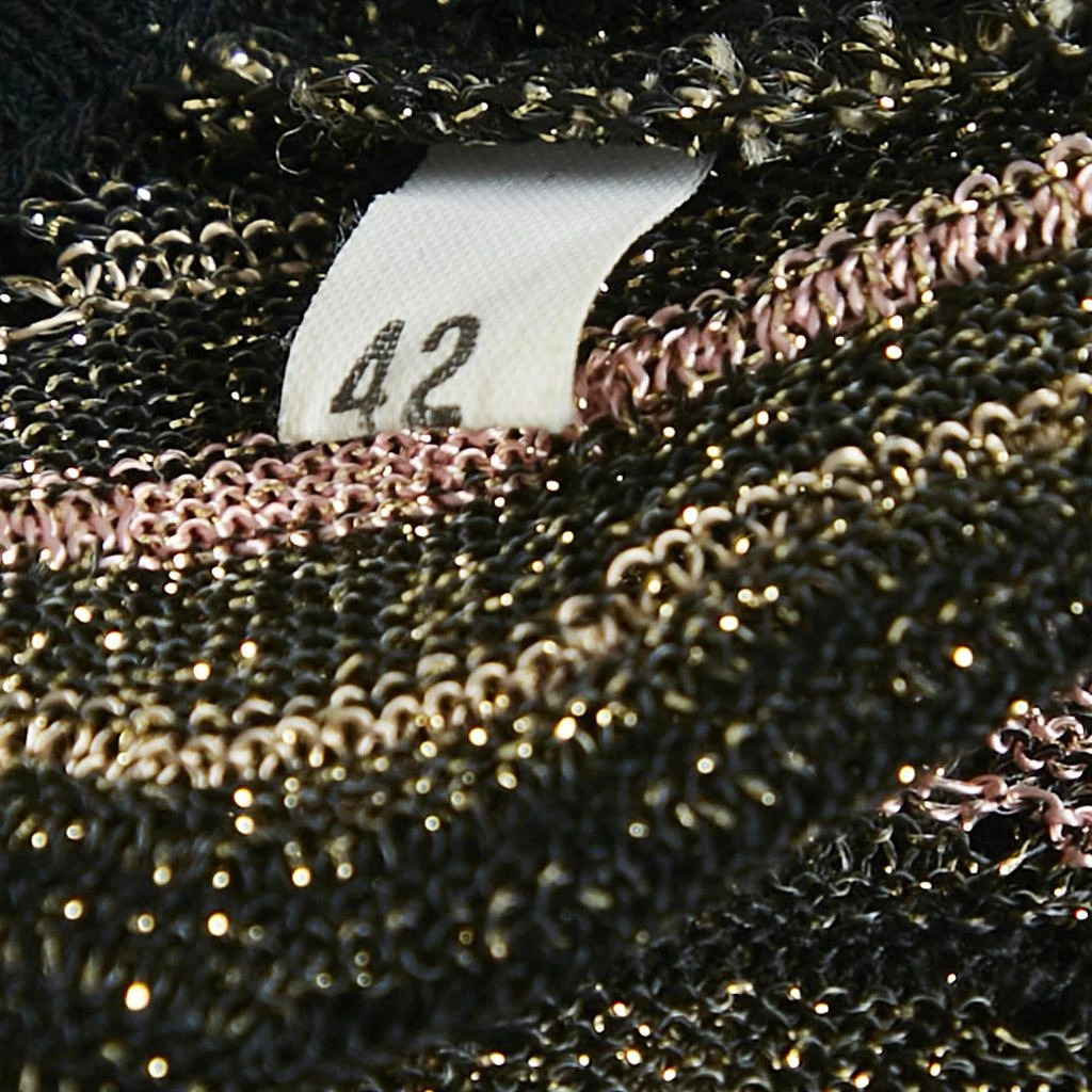 missoni black and gold dress Spring 1976 Missoni Black & White Dot Print Liquid Jersey Plunge Bare –  Shrimpton Couture main image 1