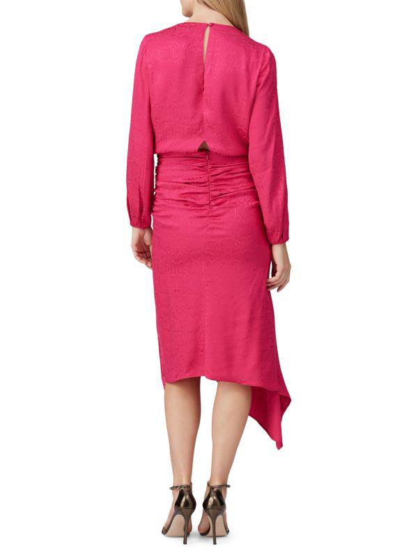 krisa Asymmetric Sheath Dress