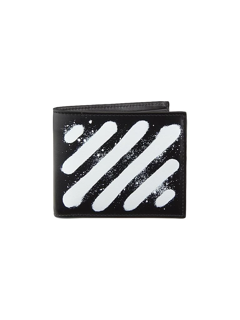 Off-White Diag Spray Billfold Wallet 1