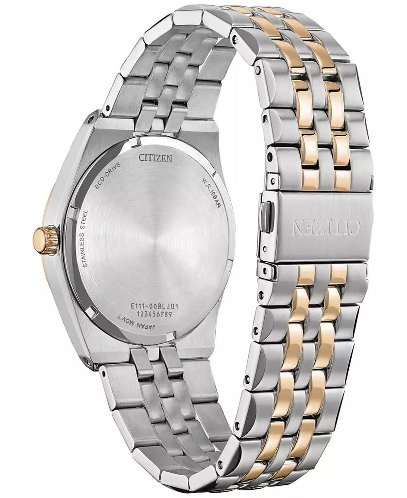 Citizen Eco-Drive Men's Corso Diamond (1/10 ct. t.w.) Two-Tone Stainless Steel Bracelet Watch 40mm 3