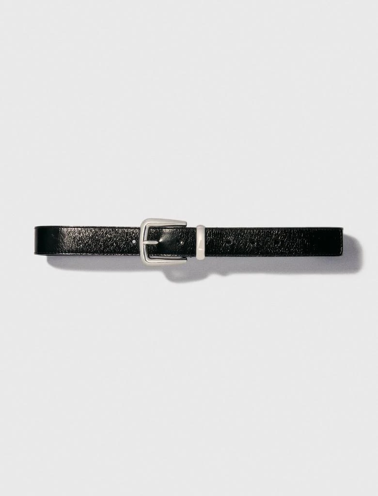 Maje Maje Woman's polyester Leather belt with square buckle for Spring/Summer 1