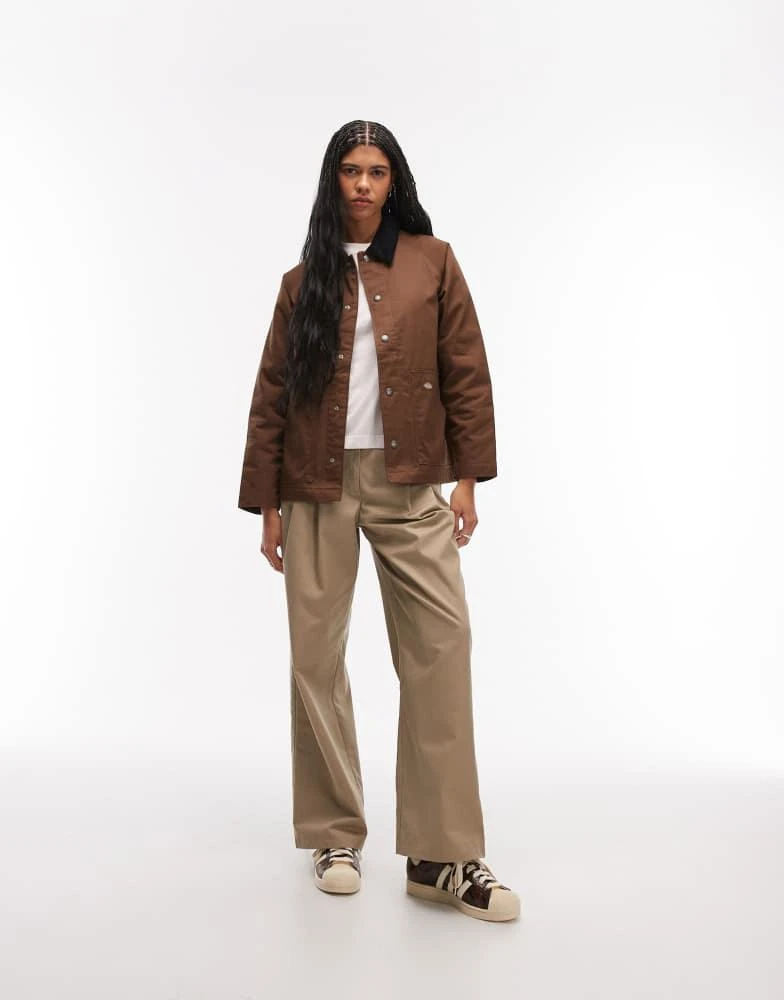 DICKIES Dickies Union barn jacket in brown 4