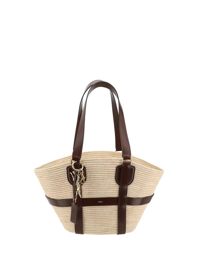 Chloé Kerala 25 Raffia Shoulder Bag 1