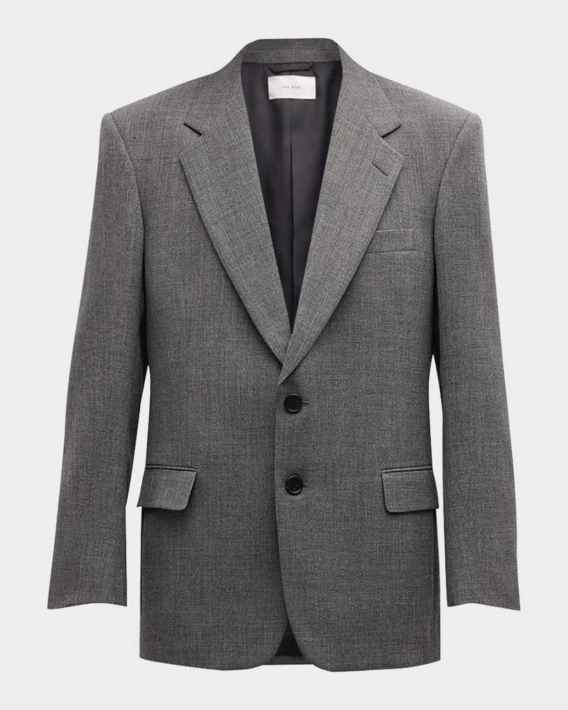 The Row Phil Oversized Single-Breasted Jacket 1