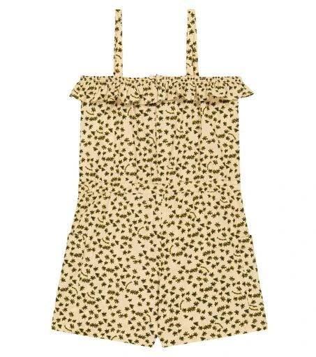 Bonpoint Agrume printed romper 4