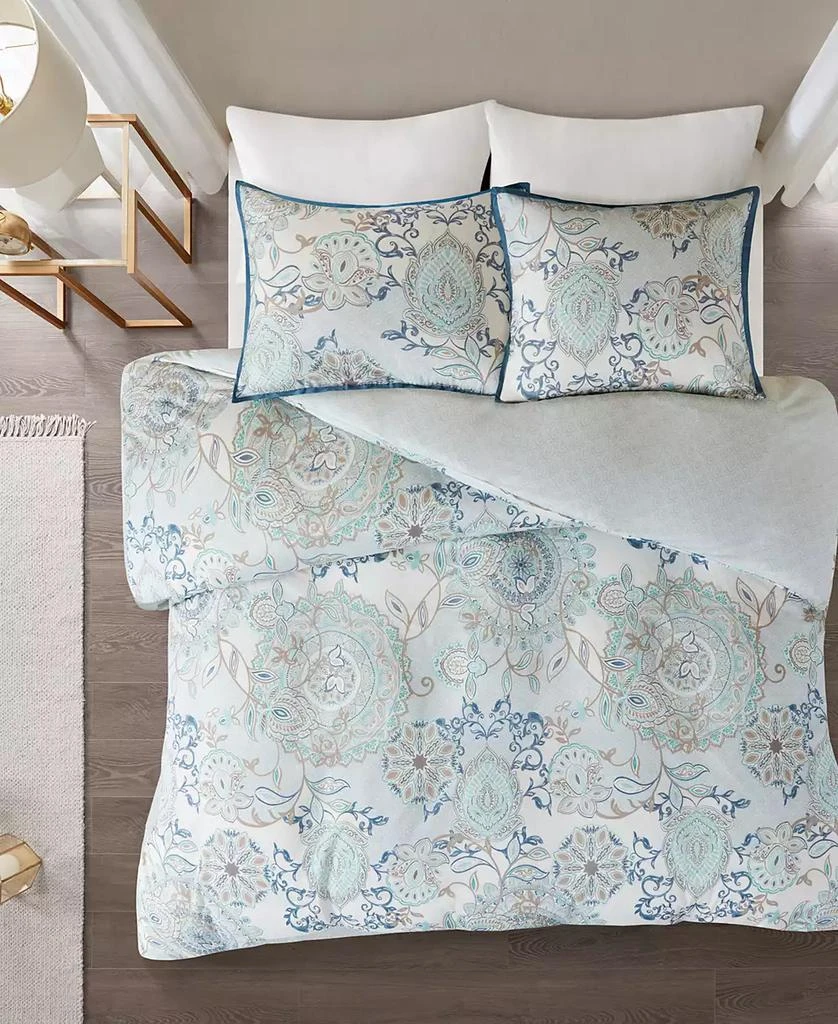 Madison Park Isla Reversible 3-Pc. Duvet Cover Set 2