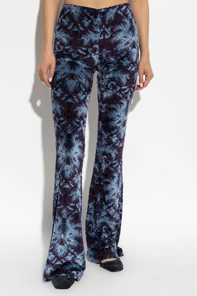ETRO Etro Flared Velvet Trousers 2