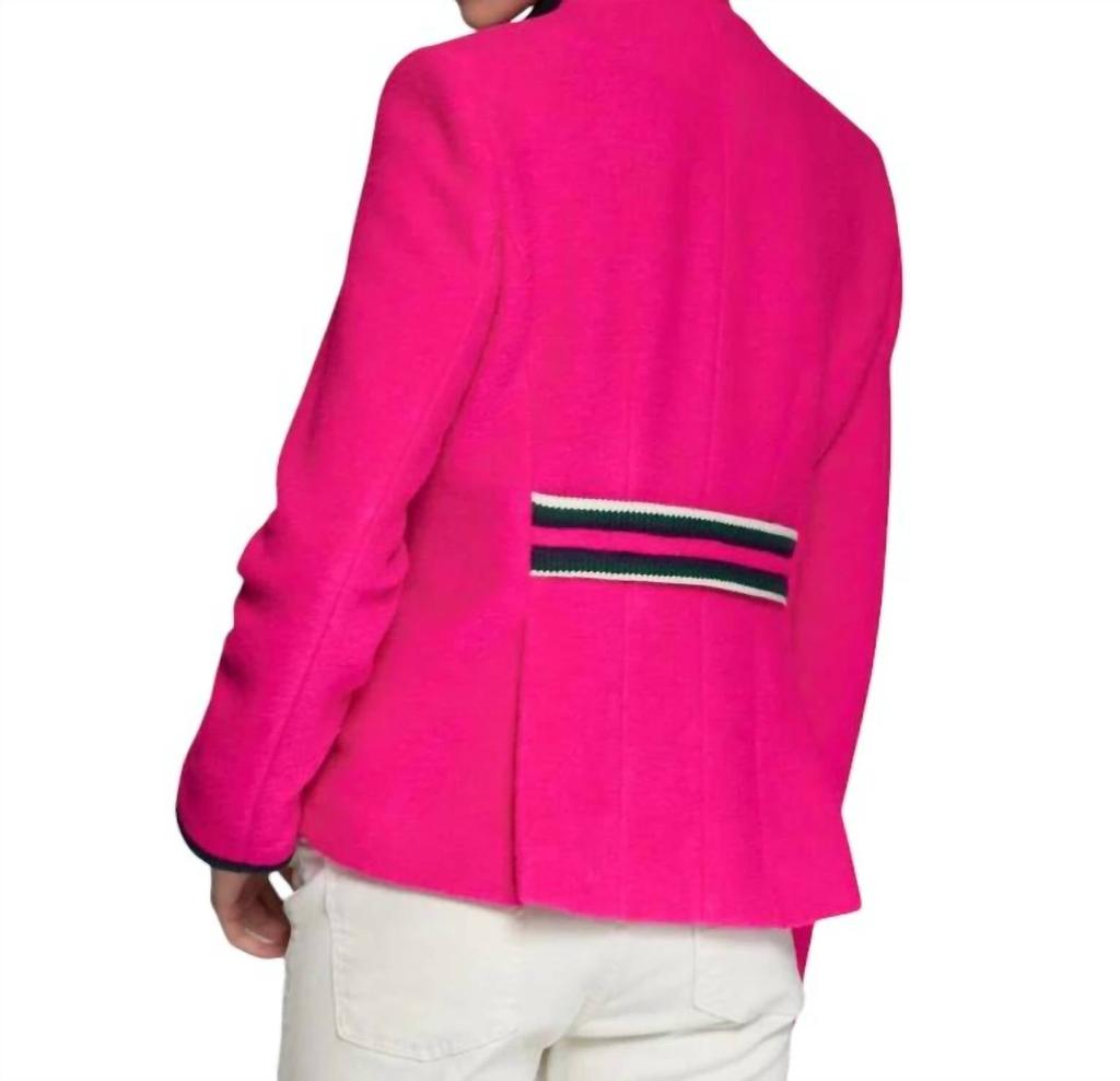 VILAGALLO Dorethea Jacket In Hot Pink