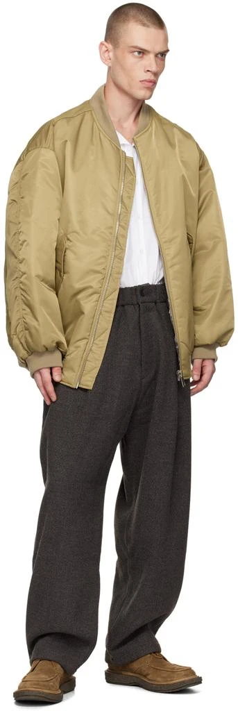 The Frankie Shop Gray Felix Trousers 4