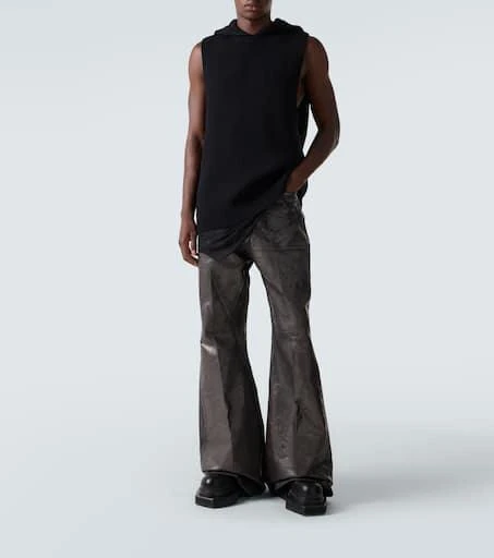 Rick Owens Ribbed-knit virgin wool sweater vest 2