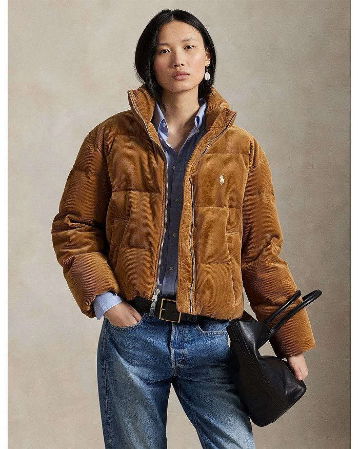 Ralph Lauren Quilted Corduroy Down Jacket 5