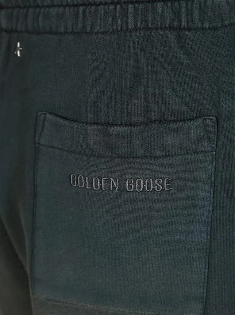 Golden Goose Vintage-Style Black Jogger Pants with Elastic Waistband 3