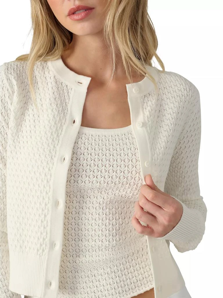 Joe's Jeans Dani Pointelle-Knit Cardigan 4