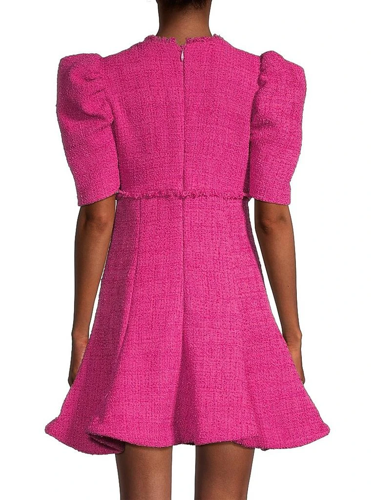 Likely Alia Flared Tweed Minidress 5
