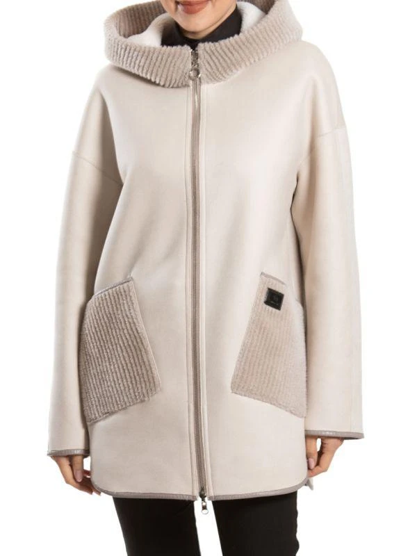 BELLE FARE Reversible Faux Fur Jacket 3