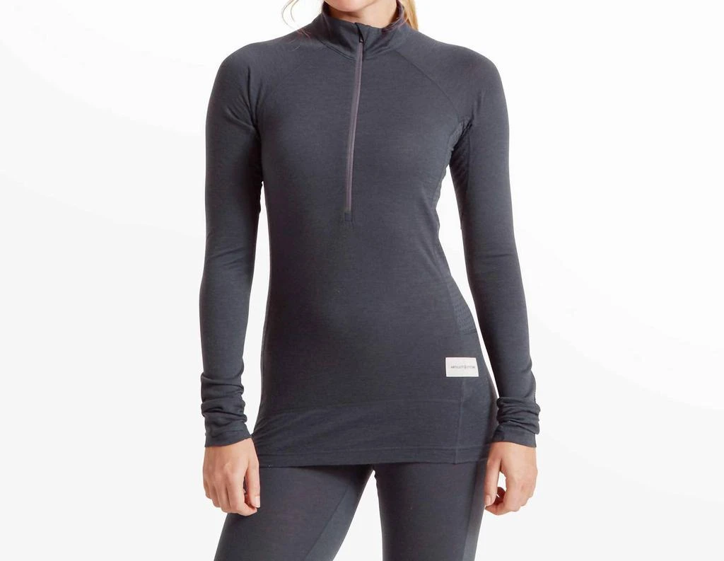 ARTILECT Boulder 125 1/4 Zip Shirt In Duskblue 1