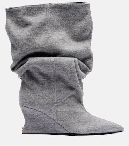 Balmain Draped ankle boots 4