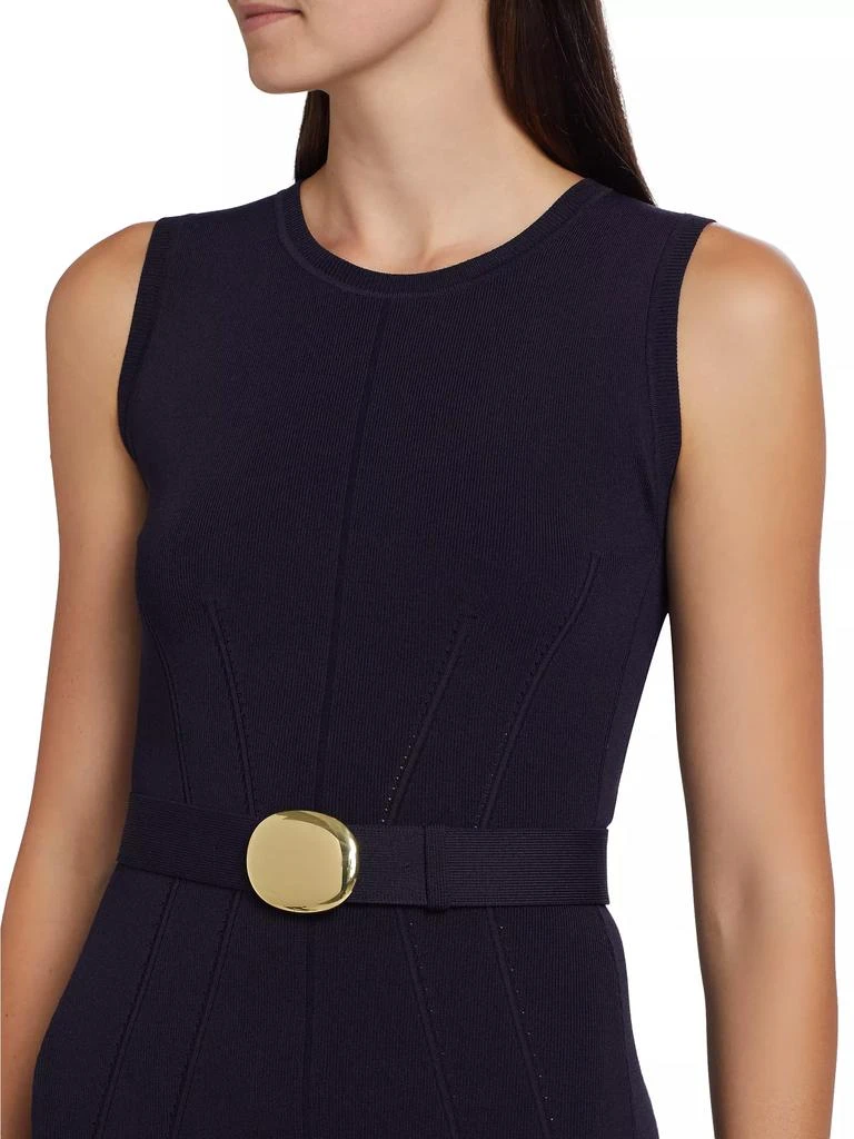Nicholas the Label Madison Belted Knit Maxi Dress 6