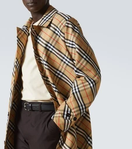 Burberry Burberry Check overcoat 5